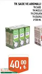 TARIM KREDİ BİRLİK SADE SÜT 6X200 ML TARIM KREDİ BİRLİK SADE SÜT 6X200 ML